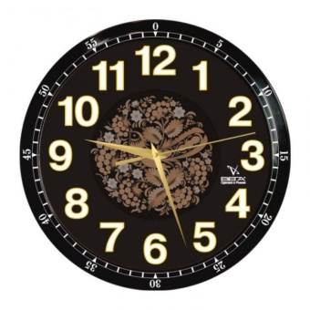 Часы "Черная хохлома" Вега П 1-6715/6-85 - Интернет-магазин Pokupka24.ru